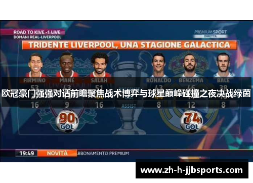 欧冠豪门强强对话前瞻聚焦战术博弈与球星巅峰碰撞之夜决战绿茵